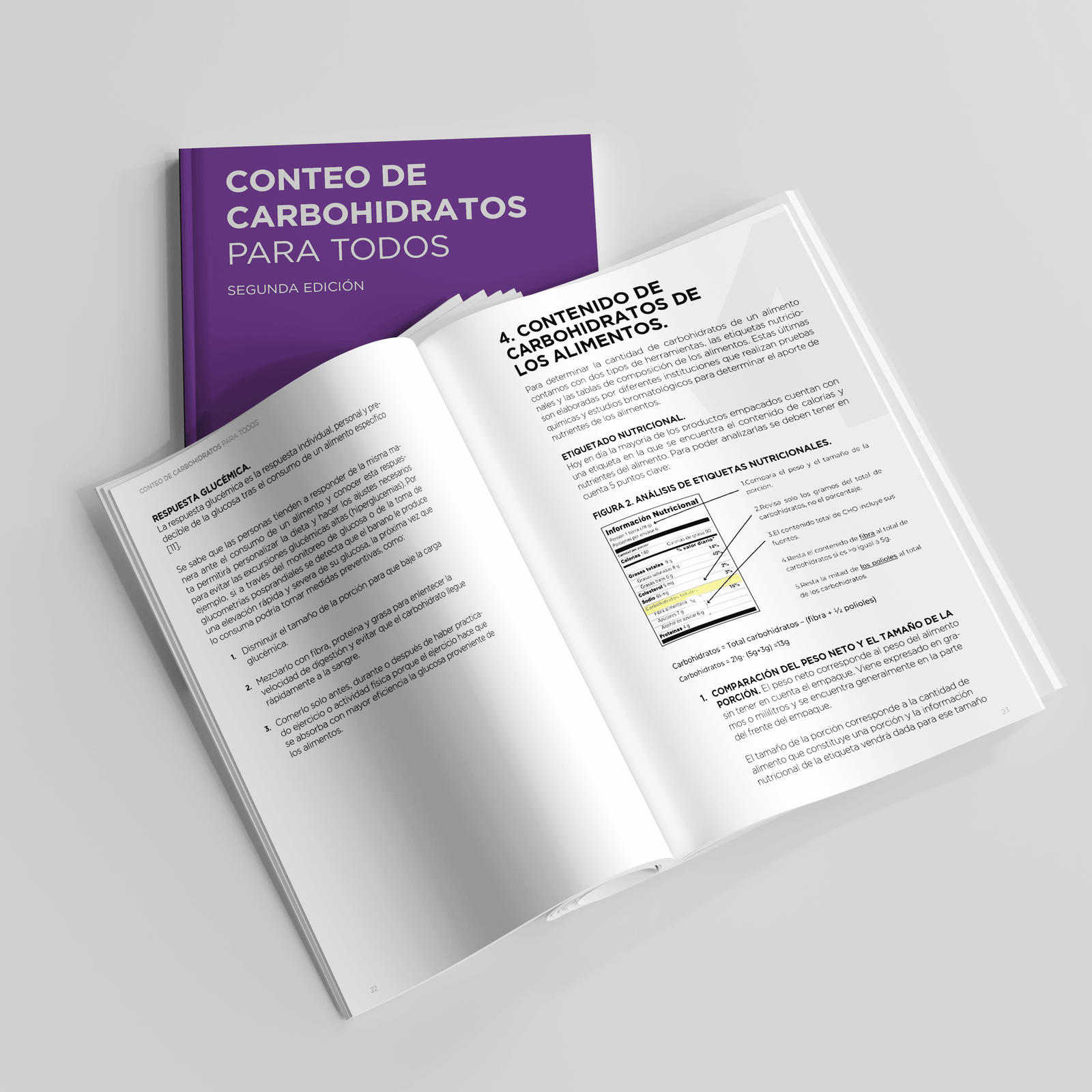 Libro Conteo de Carbohidratos Para Todos