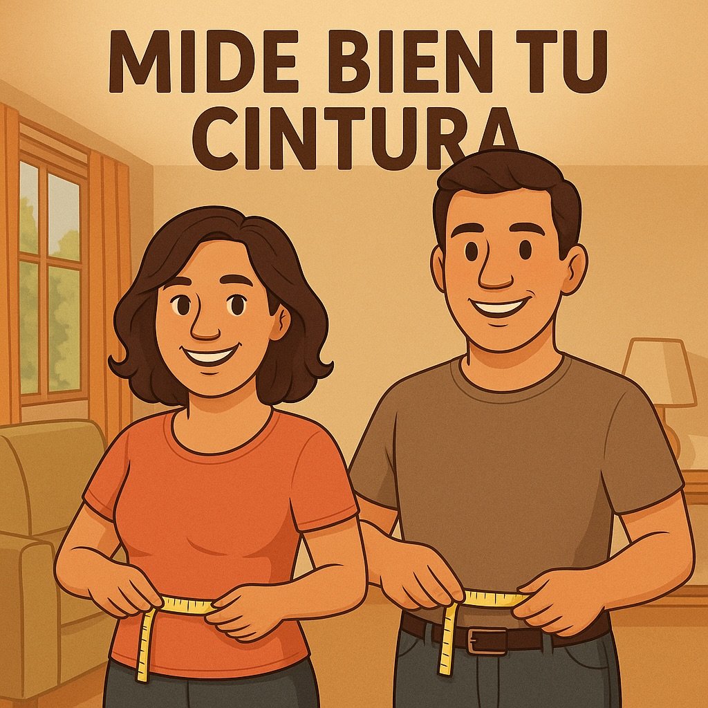 Mide Bien Tu Cintura como medir la cintura FINDRISC